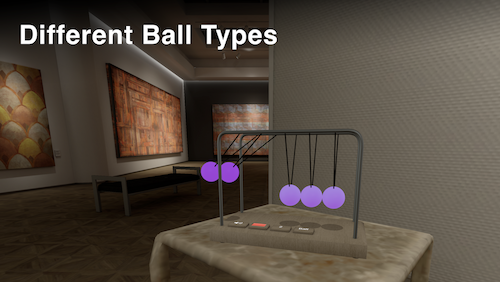 Newtons Cradle Desk Toy Screenshot 2